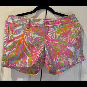 Lilly Pulitzer The Callahan Scuba to Cuba size 2 shorts